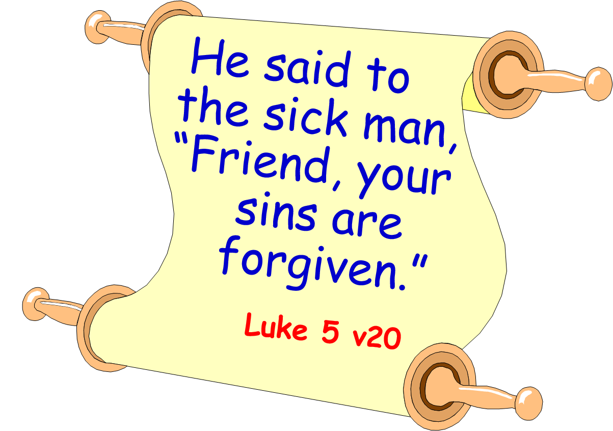 memory verse Luke 5 v20