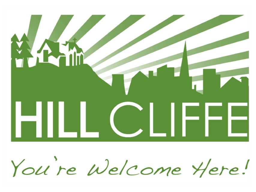 Hill Cliffe Green Logo with st
